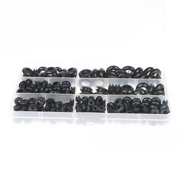 260Pcs Rubber Grommet Kit Rubber Grommets 7 Size Firewall Rubber Hole Plugs