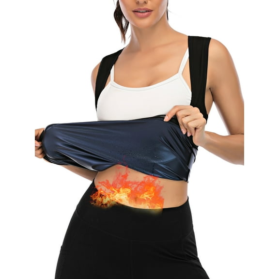 Sauna Suit for Women Waist Trainer Vest Slim Belt Sweat TaLELINTA Top Shaperwear for Women Workout Heat Trapping Polymer Shirt