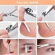 thumbnail image 5 of Manicure Pedicure Kit, 19 pcs Nail Clipper, Nail Scissors, Stainless Steel Tools, 5 of 5