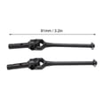thumbnail image 3 of 1 Pair/Set Front CVD Drive Shaft for Absima Sherpa 1/10 Remote Control Car Upgrade Parts, 3 of 8