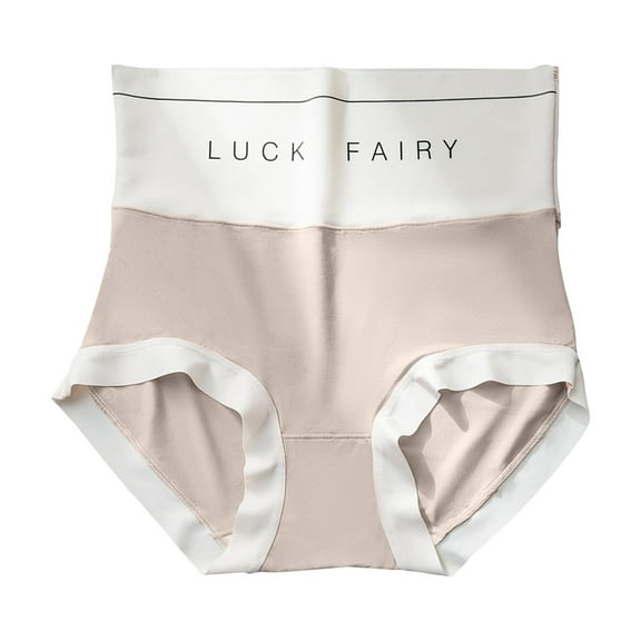 Censtreet 1 Pcs High Waisted Underwear for Women Full Coverage Panties Plus Size Leakproof Briefs Tummy Control Underwear