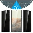 thumbnail image 5 of Privacy Screen Protector & Case Belt Clip for Google Pixel 6 (6.4") - Combo with TPU Film (Fingerprint Works) Anti-Peep Anti-Spy & Holster Swivel Cover Kickstand, 5 of 12