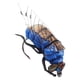 thumbnail image 3 of Moscas de pesca con mosca Anzuelo de acero al carbono Señuelos de pesca hechos a mano Cebos artificiales para Azul, 3 of 9