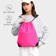 thumbnail image 4 of TFixol Royal Blue Oxford Cloth Drawstring Backpack for Gym, Travel, and Outdoor Adventures, 4 of 6