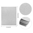 thumbnail image 2 of Uxcell Silver Tone Shiny EVA Foam Sheets 11 x 8" 2mm Thick for Crafts DIY 6 Pcs, 2 of 5