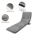 thumbnail image 2 of Full Body Massage Mat with Heat, Snailax Electric Massage Pad, Back Massager for Pain Relief, Gifts - Gray, 2 of 6