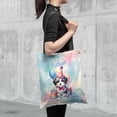 thumbnail image 4 of Happy Birthday Cute Puppy Havanese with Cake Gifts Party Hat All Over Print 3D Canvas Tote Bag Havanese Dog Lover Gifts Idea Reusable Handbag - 00029, 4 of 5