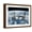 Brown Frame, variant on Art.com International Space Station in 2009 Photo, 16" x 12"