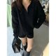 thumbnail image 3 of Deeptown White Basic Women Kint Sweater Long Sleeve Oversized Pullovers Korean Fashion Autumn Jerseys Old Money Casual Jumper, 3 of 5