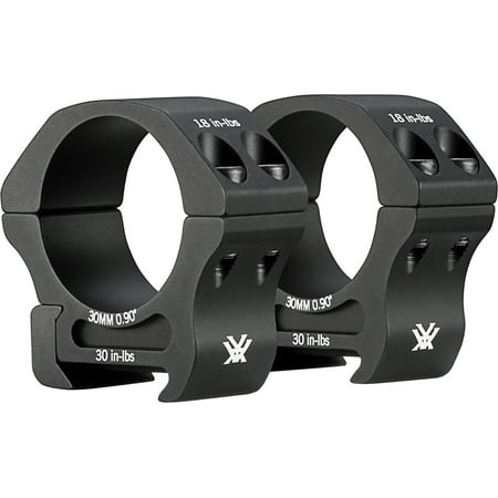 UPC: 0843829101288 | Vortex Pro Series 30mm Rifle Scope Rings  Weaver/Picatinny  Low Height  0.9 inch