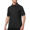 thumbnail image 4 of TOPTIE Baseball and Softball Referee Shirt Short Sleeve Polo Shirt Umpire Jersey-Black-M, 4 of 7