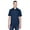 Navy, variant on Men's Cool & Dry Stain-Release Performance Polo - 8445
