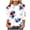 White, variant on GEWSEY 250th Anniversary USA Shirt 250th America Shirt 3/4 Sleeve Womens Tops Patriotic Flag Eagle Print Tops 1776-2026 Tshirt Gifts (Purple, XL)