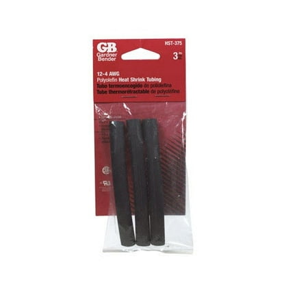 

Gardner Bender Gardner Bender HST-375 Heat Shrink Tubing 3/8