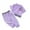 Purple, variant on Baby Girl Clothes Outfits Cotton Letter Print Casual 2PC Set, Size 1 Years-8 Years