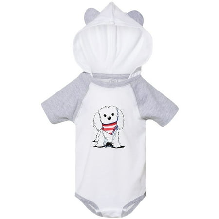 

Inktastic Maltese First Mate Gift Baby Boy or Baby Girl Bodysuit