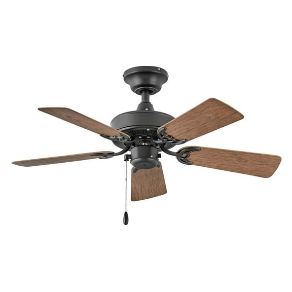 901836FMB-NWA Hinkley Lighting Cabana - 36 Inch 5 Blade Ceiling Fan-Matte Black Finish