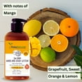 thumbnail image 3 of RaGaNaturals Tropical Mango Lotion - All Natural, Vegan, Alcohol Free Dry Skin Moisturizer, 8 fl oz, 3 of 14