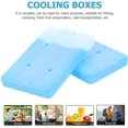 thumbnail image 4 of 2Pcs Hard Sided Ice Pack Reusable Hard Ice Pack Freezer Packs for Lunch Bags Camping Picnics (Blue), 4 of 8