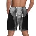 thumbnail image 2 of Lsque Mens Swim Trunks Indian Elephant Pattern - Bathing Suit Compression Liner - Beach Swim Shorts Swimwear - (S-3XL) - Stretch Quick Dry -X-Large, 2 of 9