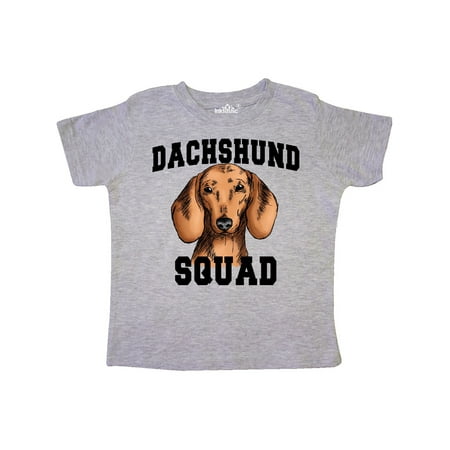 

Inktastic Dog Dachshund Squad Gift Toddler Boy or Toddler Girl T-Shirt