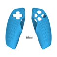 thumbnail image 1 of ER Funda para mando de juegos para PS5, funda protectora de silicona dividida para mando, color azul Excelente Rendimiento, 1 of 5