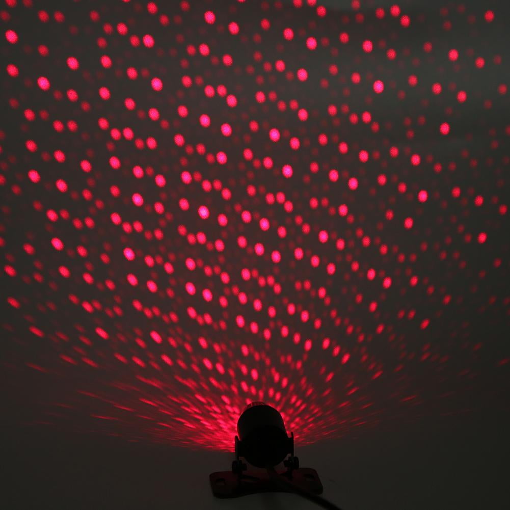 USB LED Car Atmosphere Ceiling Star Light Red Lamp Projector USB Red LED Projector Light Interior Light Car Atmosphere