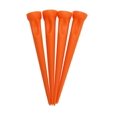 thumbnail image 1 of 3 1/4" (82mm) Hep Tee PRO Orange Plastic Golf Tees, pack of 4 by Hep Tee, 1 of 2