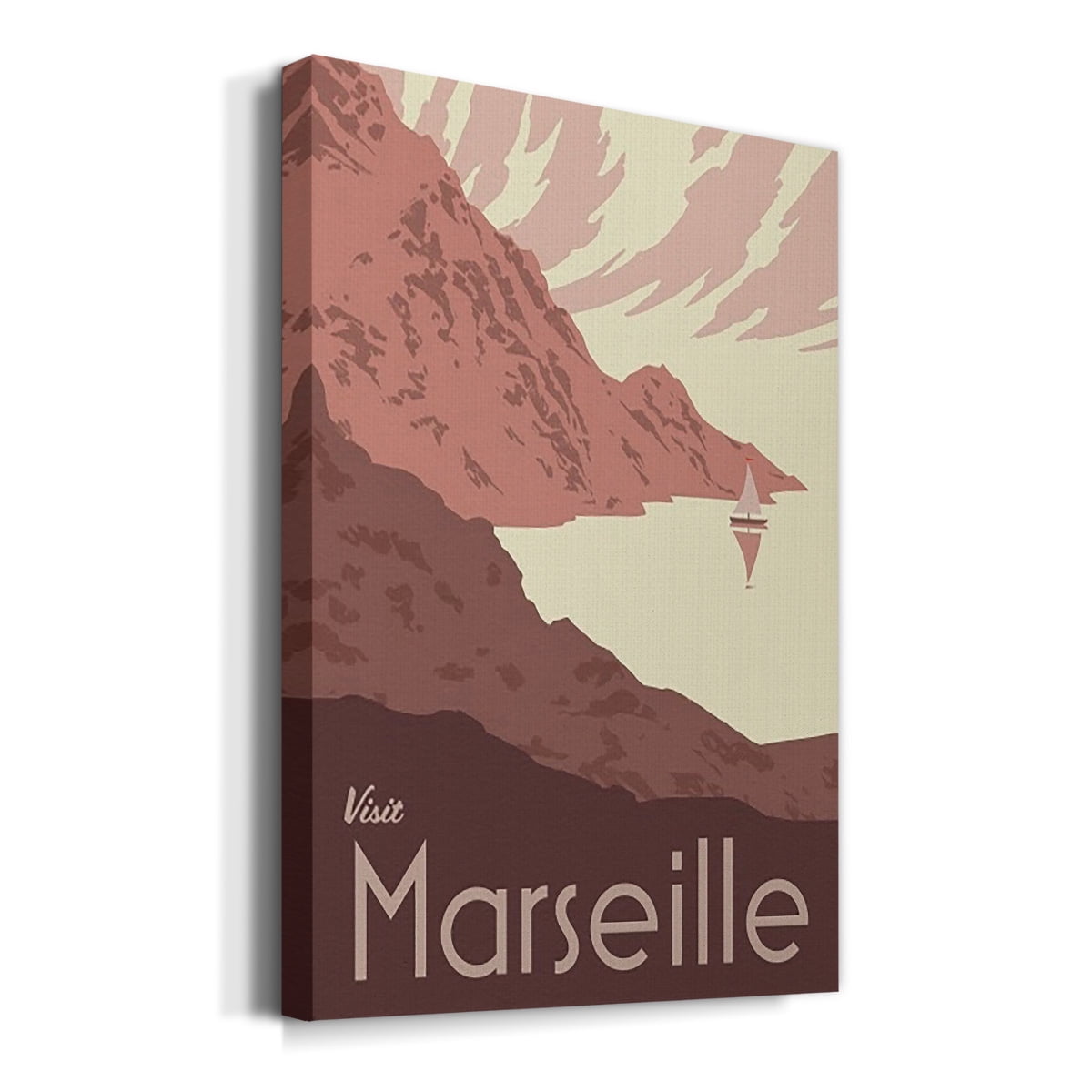 French Coast I Premium Gallery Wrapped Canvas - Ready to Hang