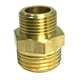 thumbnail image 1 of Codo De Montaje De Tubería De Manguera De Latón 9.5mm- 20mm - BSP Rosca Conector De Cobre Acoplador De , Sólido, 3 Tamaños 3 puntos, 1 of 9