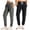 Black & Heather Grey, variant on 2-Pack SPECIAL MAGIC Women's Cotton Cargo Jogger Sweatpants with 4 Pockets, High Waist Drawstring, Lightweight Tapered Athletic Pants