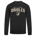 thumbnail image 2 of Men's Levelwear Black Baltimore Orioles Zane Team Arch Pullover Sweatshirt, 2 of 3