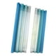 thumbnail image 3 of 2 Piezas Azul-tamaño M Voile Window Cortina Ojal Ancho Total 280cm Para Sa De Estar Con Cuerda Tiebacks De Sunnimix Panel de cortina de ventana transparente, 3 of 8