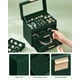 thumbnail image 5 of Joyero SONGMICS, organizador de 4 capas con tapa de cristal, color verde bosque, 5 of 8