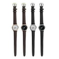 thumbnail image 6 of Korean Fashion Watch Leather Strap Casual Quartz Waterproof Watch for Daily Use, 6 of 7
