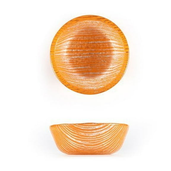 Turgla Fusion Glass Dinnerware dia.2.75" h:1.25" 4 oz. Round Orange Glass Ramekin, Set of 24 (04-415-07ORG)