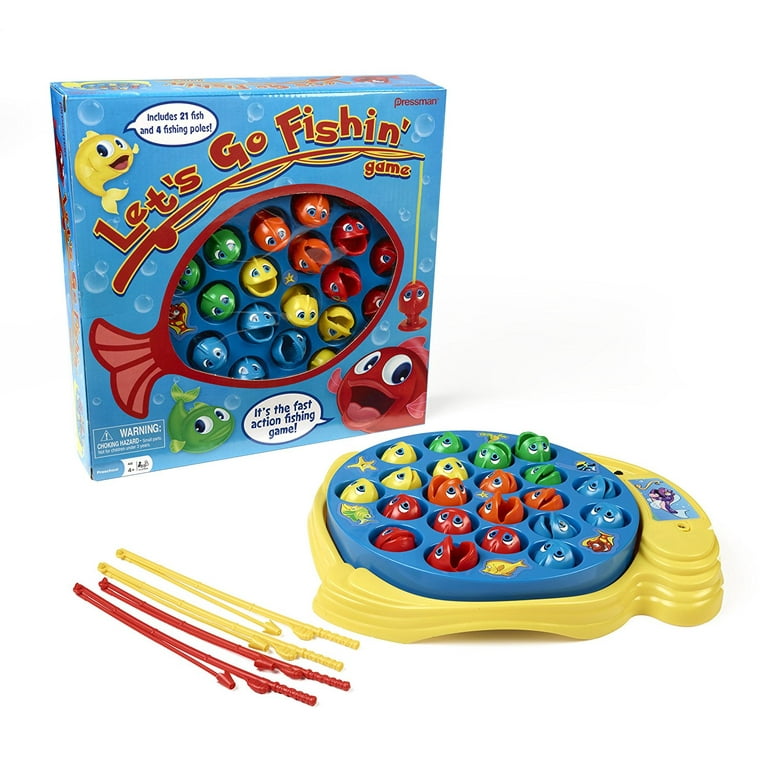Pressman Toy Let s Go Fishin Game Walmart