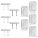 thumbnail image 1 of Protectores de enchufes de dibujos animados para bebé, Protector de seguridad infantil ignífugo, tapas seguras para interiores y exteriores, 10 piezas, 1 of 3
