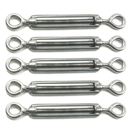 

Vervmczn Stainless Steel 304 Eye & Eye Turnbuckle ( 5PCS)