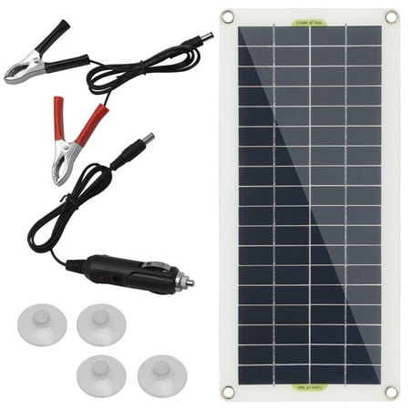 

WCIC 60W 12V Solar Panel Kit with Controller for RV Boat Car Changer Outdoor Camping