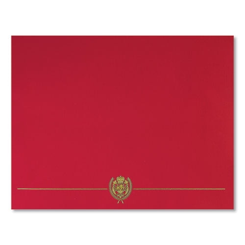 Classic Crest Certificate Covers, 9.38 x 12, Red, 5/Pack Classic Crest Certificate Covers, 9.38 x 12, Red, 5/Pack