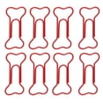 thumbnail image 2 of Wire Bookmark, Metal Bone Shaped Paper Clips Portable Slip Proof Multifunctional  For Document Classification, 2 of 7