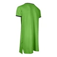 thumbnail image 5 of Awdenio Shirts for Men hort Sleeve Nightgown Soft Loose Sleepwear Lightweight Nightwear Comfy Henley Sleep Shirt, 5 of 5
