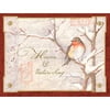 Lang "little Red Breast" Boxed Christmas
