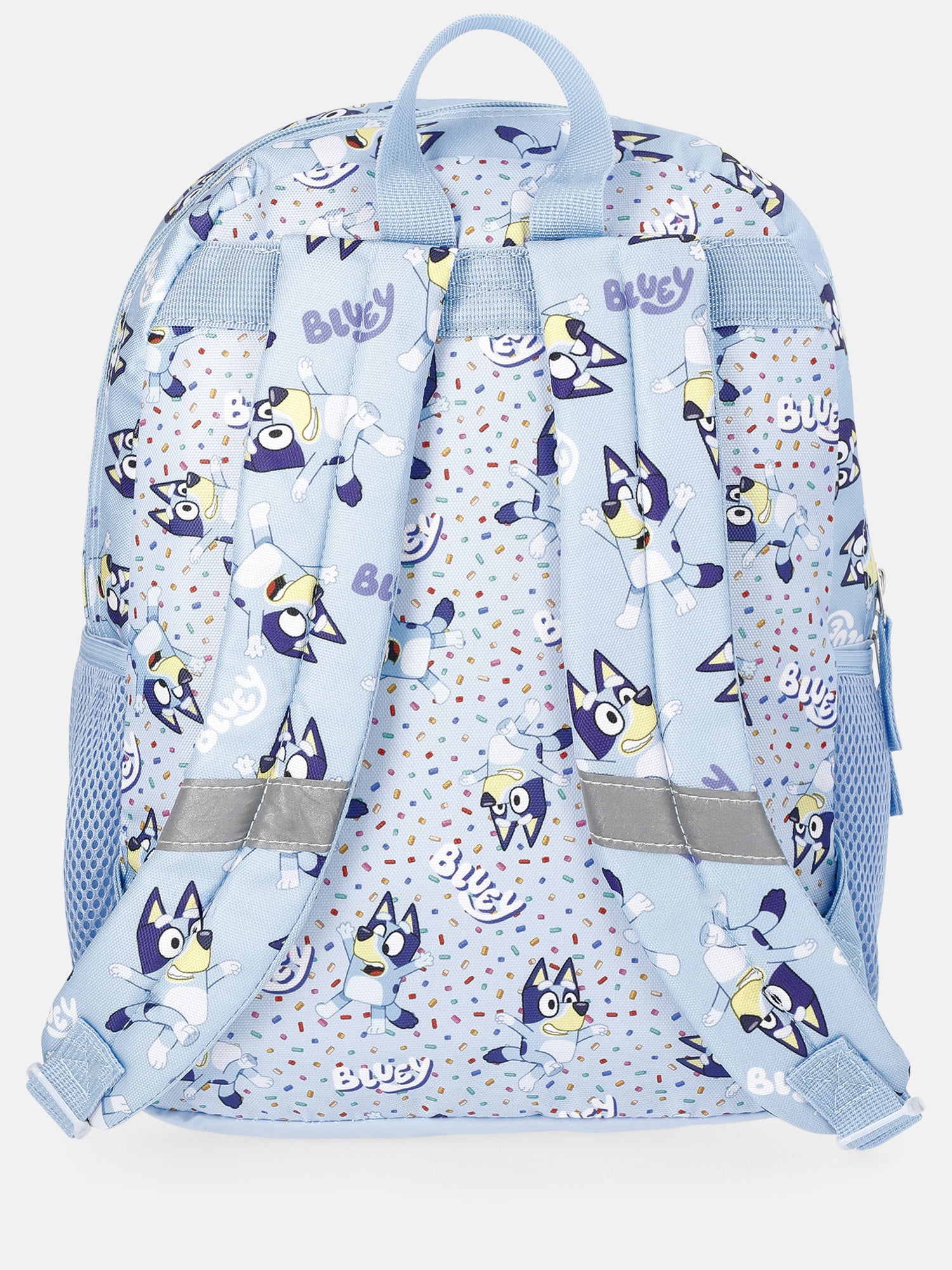 BBC Bluey 14" Toddler Backpack with Lunch kit - Blue
