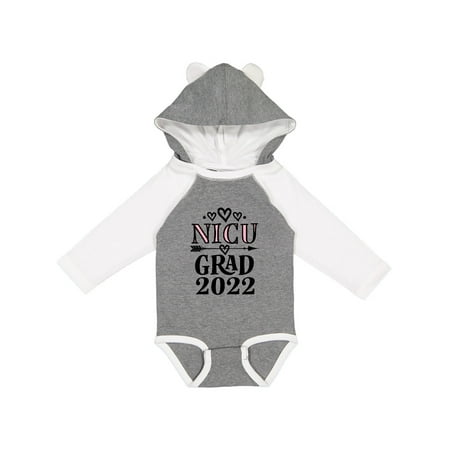 

Inktastic 2022 NICU Graduate Baby Girl Outfit Gift Baby Girl Long Sleeve Bodysuit