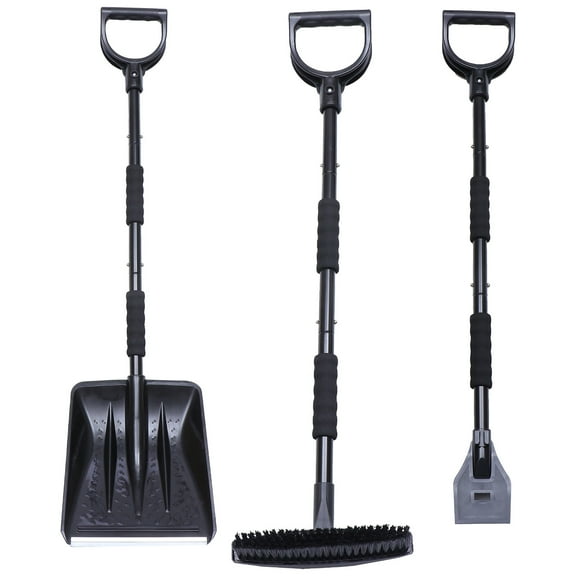 1 Set Detachable Snow Brush Ice Scraper Shovel Tools for Car Truck House Roof