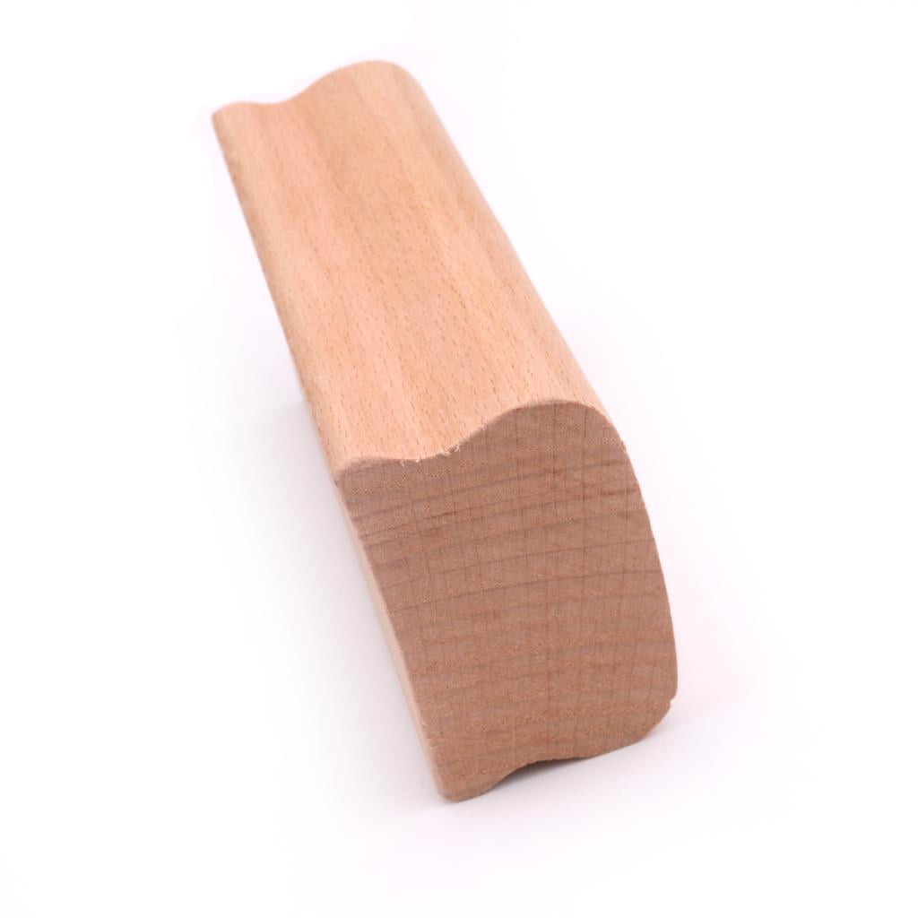 LeeQinersw Wooden Radius Sanding Block Fingerboard Fret Leveling DIY Guitar Tool 16'' 16inch