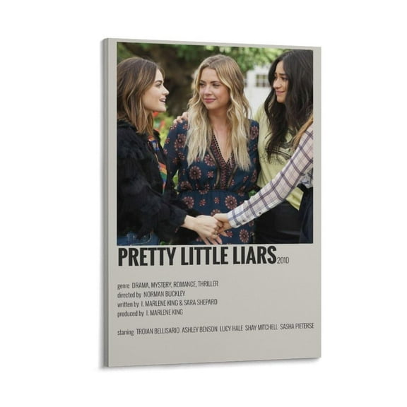 Pretty Little Liars TV Series Poster 7 Canvas Wall Art Prints Poster Photo Picture Painting Posters Room Decor Home Decorative
