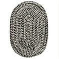 thumbnail image 2 of Colonial Mills  Boatside Indoor/ Outdoor Reversible Braided Area Rug Black Isle 5' x 8' Oval 5' x 8' White,Black Oval Nautical & Coastal, 2 of 5